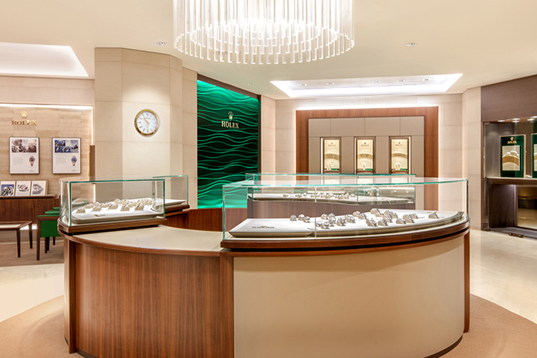 discover our luxury rolex showroom - Rolex Boutique Sentosa