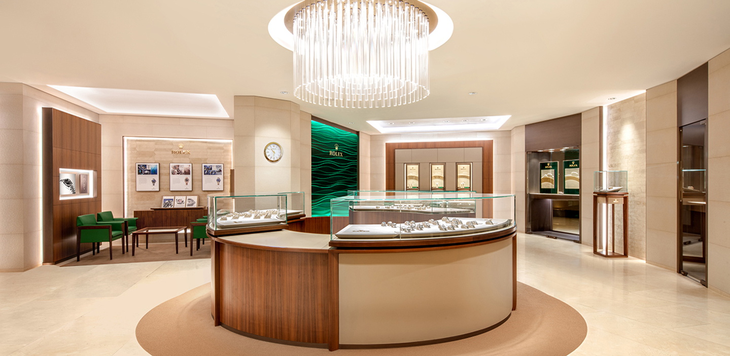 discover our luxury rolex showroom - Rolex Boutique Sentosa