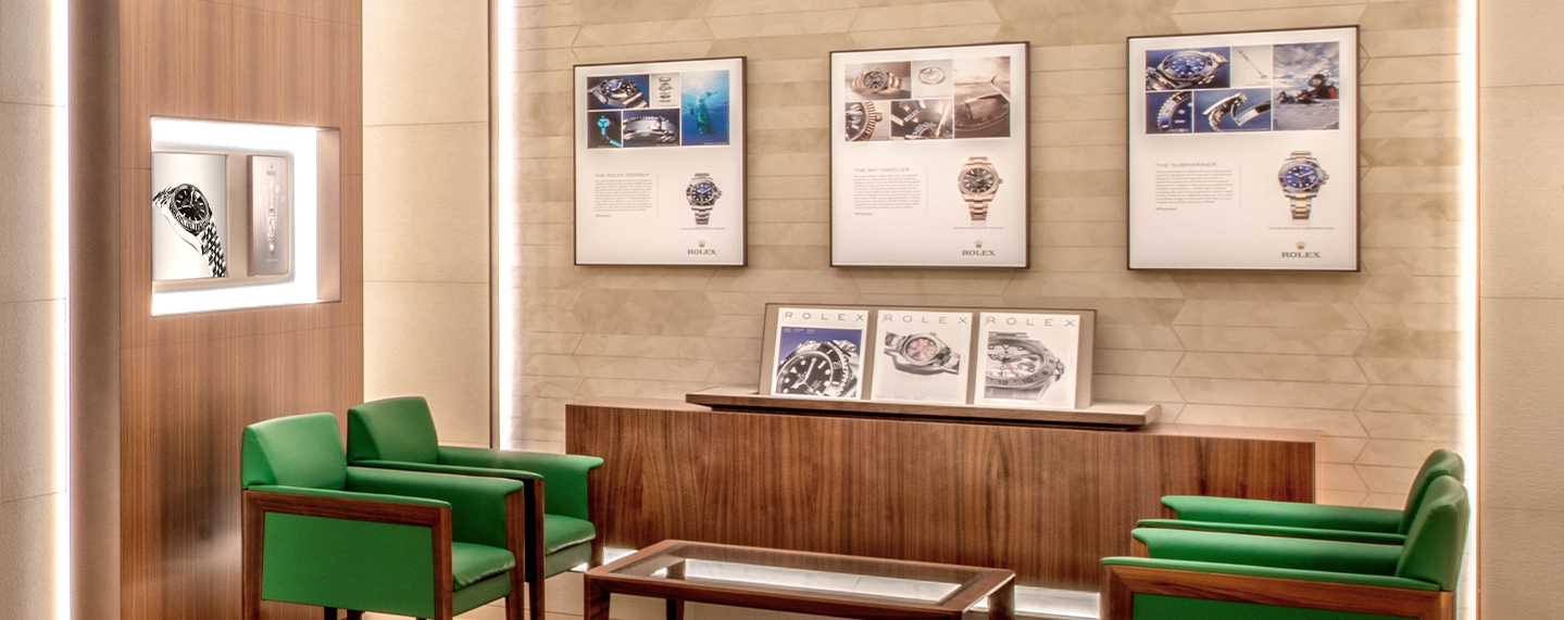 discover our luxury rolex showroom - Rolex Boutique Sentosa