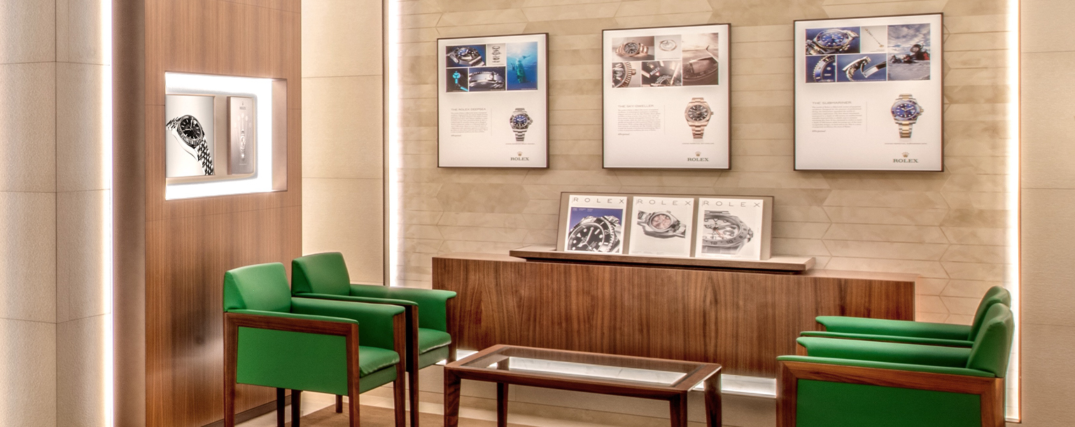 discover our luxury rolex showroom - Rolex Boutique Sentosa