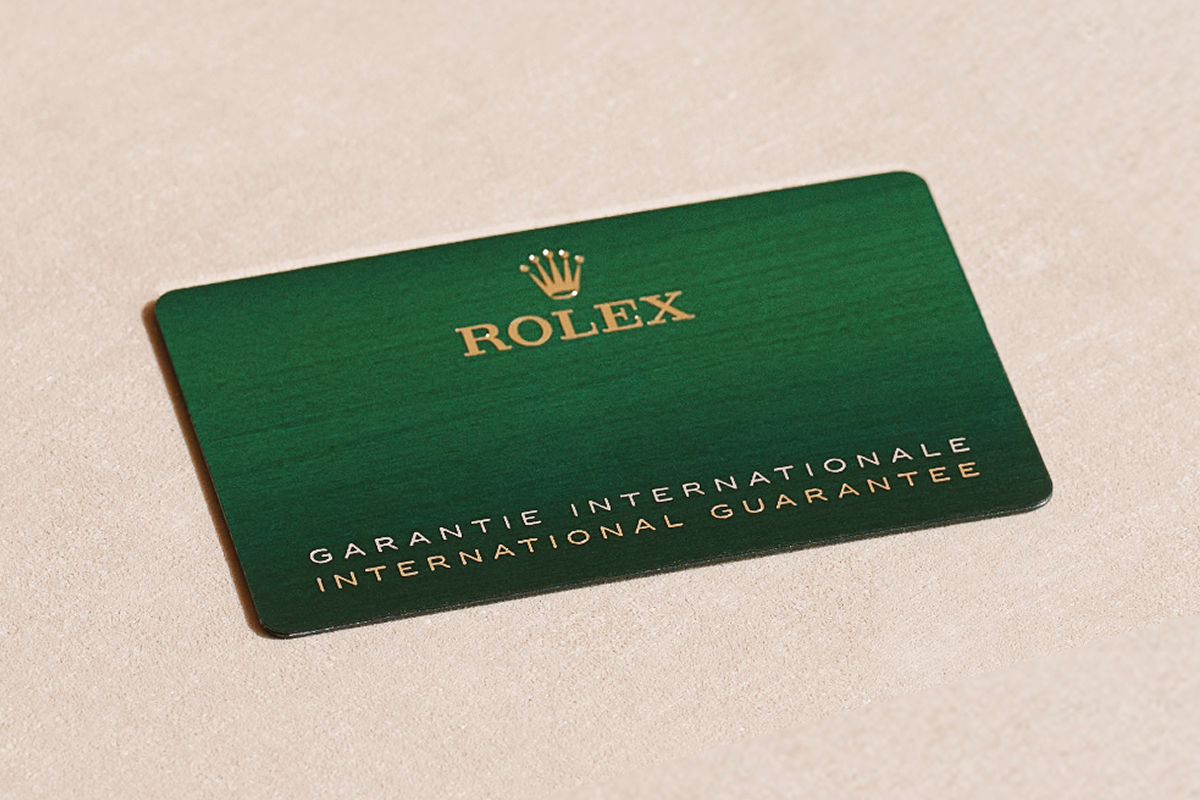 Rolex Guarantee for Rolex Yacht-Master II 18 ct yellow gold M126688-0001 - Rolex Boutique Sentosa