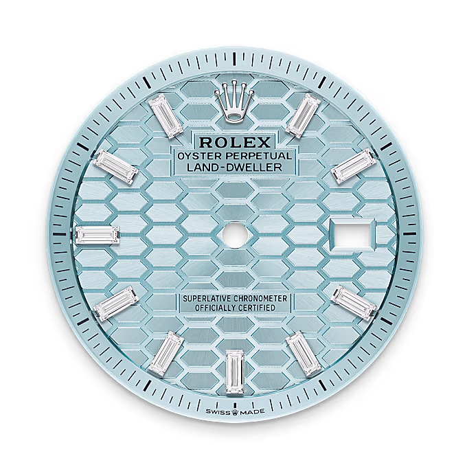 Rolex Land-Dweller Platinum M127286TBR-0001 - Rolex Boutique Sentosa