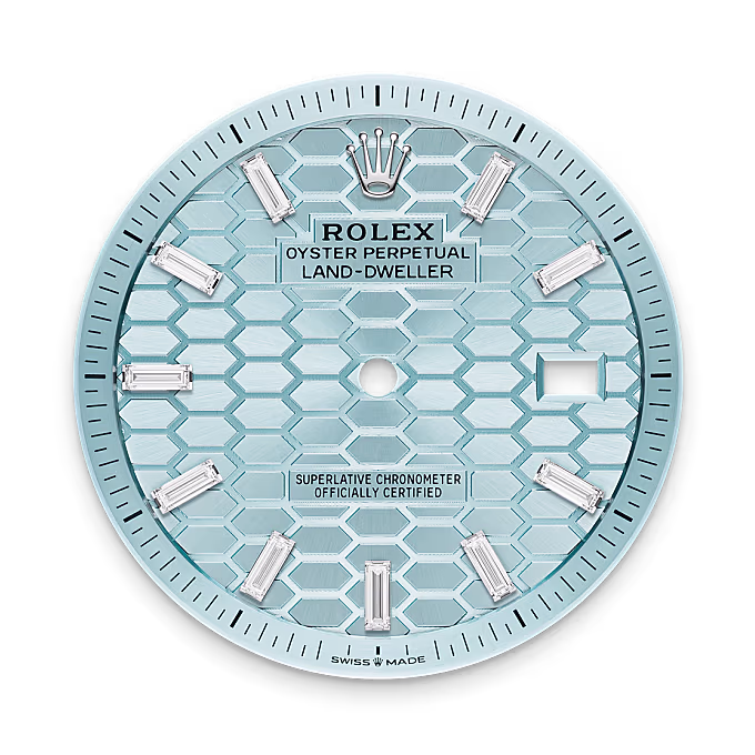 Rolex Land-Dweller Platinum M127386TBR-0001 - Rolex Boutique Sentosa