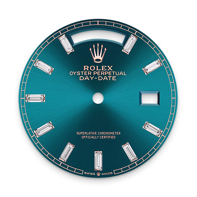 Rolex Day-Date 18 ct Everose gold M128345RBR-0084 - Rolex Boutique Sentosa