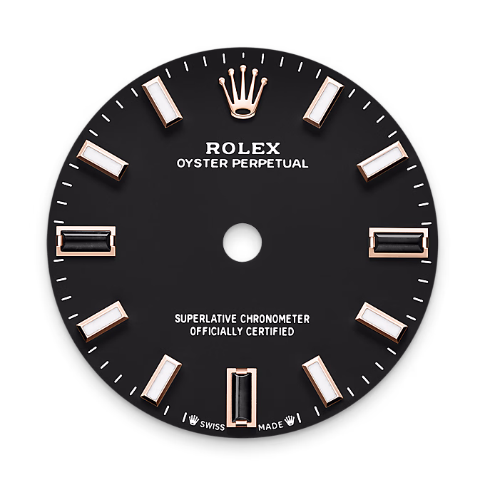 Rolex Oyster Perpetual 18 ct Everose gold M276205-0001 - Rolex Boutique Sentosa