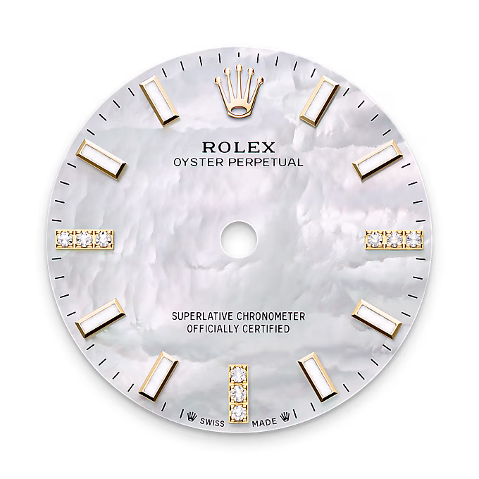 Rolex Oyster Perpetual 18 ct yellow gold M276248RBR-0002 - Rolex Boutique Sentosa
