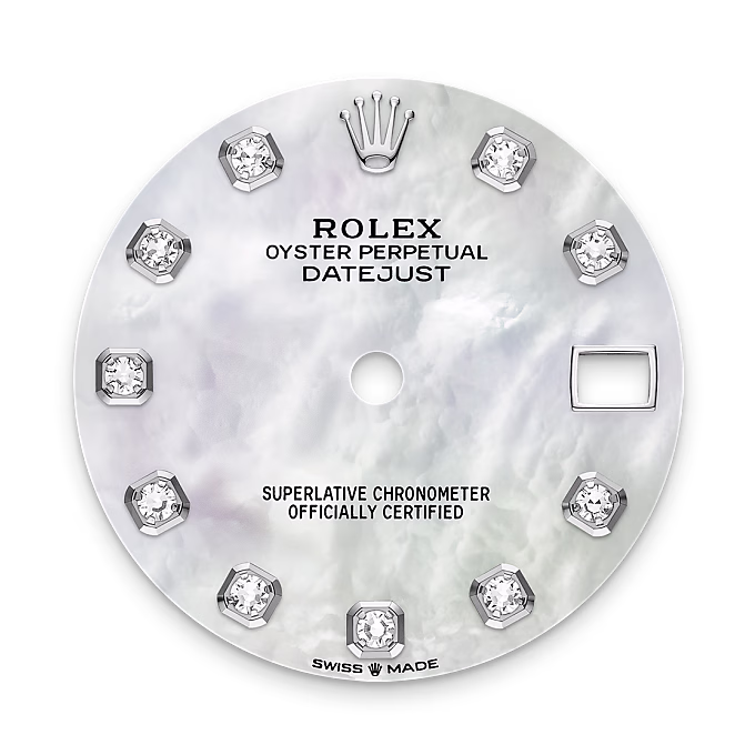 Rolex Datejust White Rolesor - combination of Oystersteel and white gold M278384RBR-0008 - Rolex Boutique Sentosa