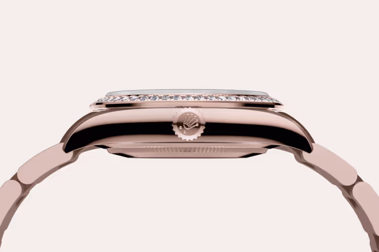 Rolex Oyster Perpetual 18 ct Everose gold M124245RBR-0002 - Rolex Boutique Sentosa