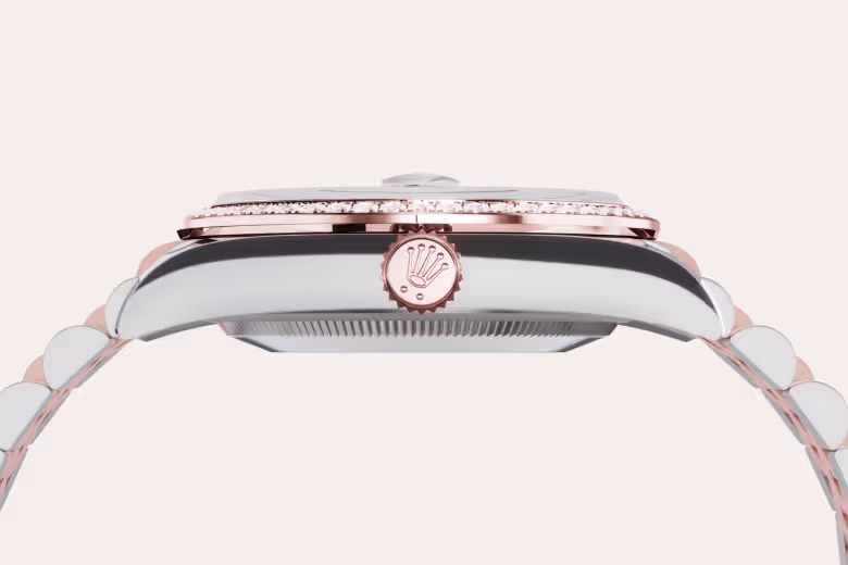 Rolex Datejust Everose Rolesor - combination of Oystersteel and Everose gold M126281RBR-0041 - Rolex Boutique Sentosa