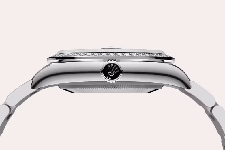Rolex Datejust White Rolesor - combination of Oystersteel and white gold M126284RBR-0052 - Rolex Boutique Sentosa