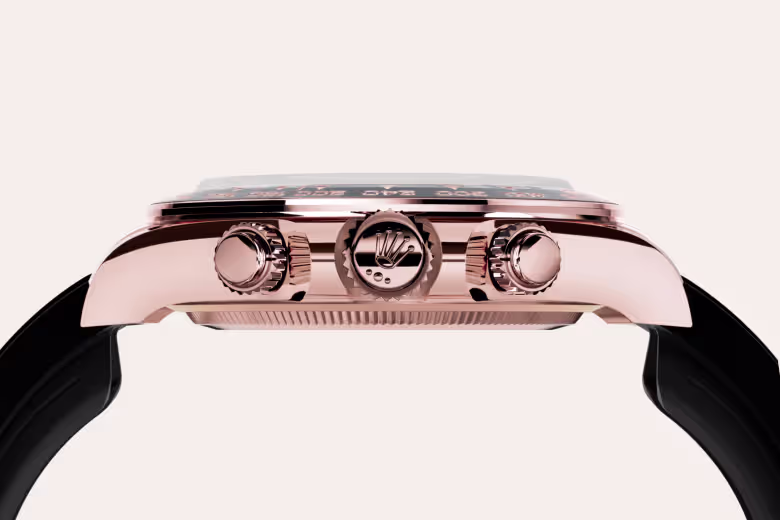 Rolex Cosmograph Daytona 18 ct Everose gold M126515LN-0010 - Rolex Boutique Sentosa