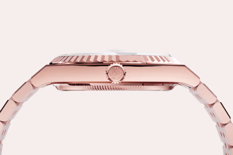 Rolex Land-Dweller 18 ct Everose gold M127235-0001 - Rolex Boutique Sentosa