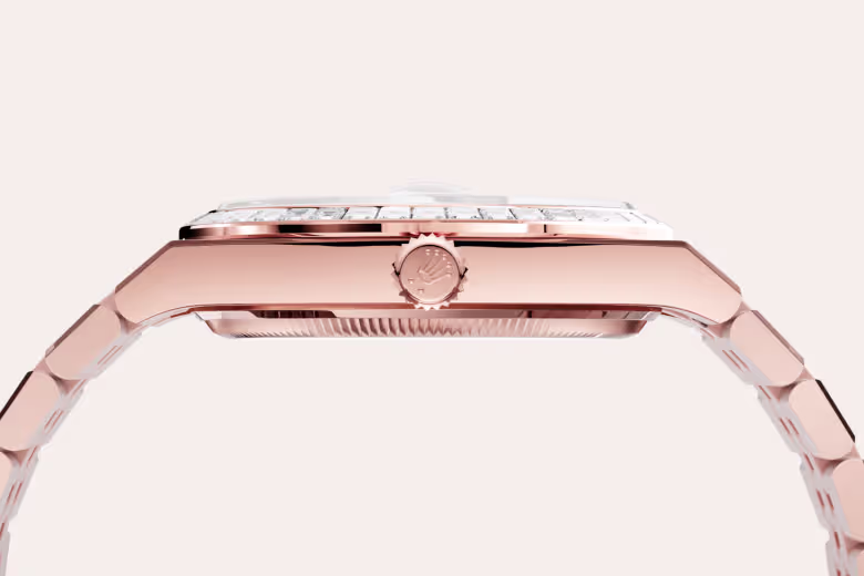 Rolex Land-Dweller 18 ct Everose gold M127285TBR-0002 - Rolex Boutique Sentosa