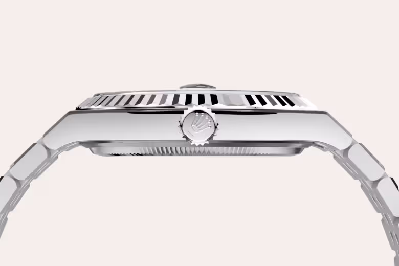 Rolex Land-Dweller White Rolesor - combination of Oystersteel and white gold M127334-0001 - Rolex Boutique Sentosa