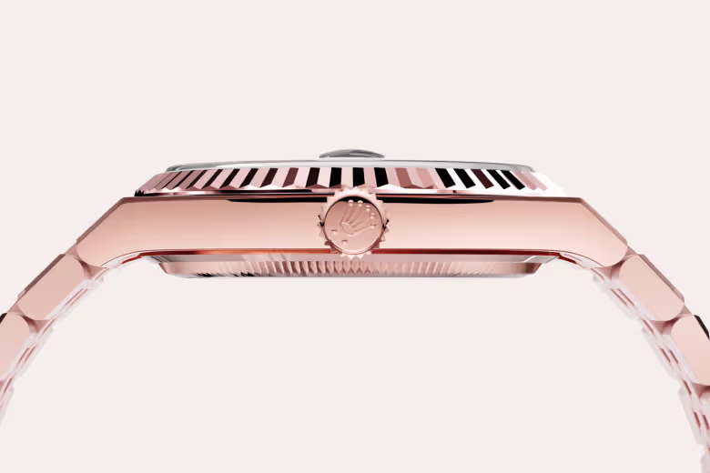 Rolex Land-Dweller 18 ct Everose gold M127335-0001 - Rolex Boutique Sentosa