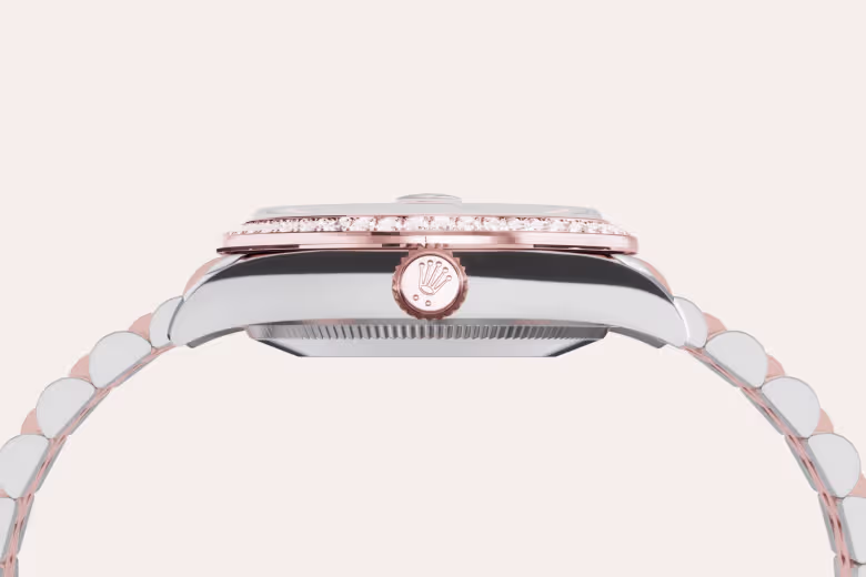 Rolex Datejust Everose Rolesor - combination of Oystersteel and Everose gold M278381RBR-0026 - Rolex Boutique Sentosa
