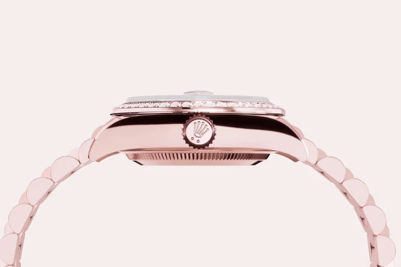 Rolex Lady-Datejust 18 ct Everose gold M279135RBR-0001 - Rolex Boutique Sentosa