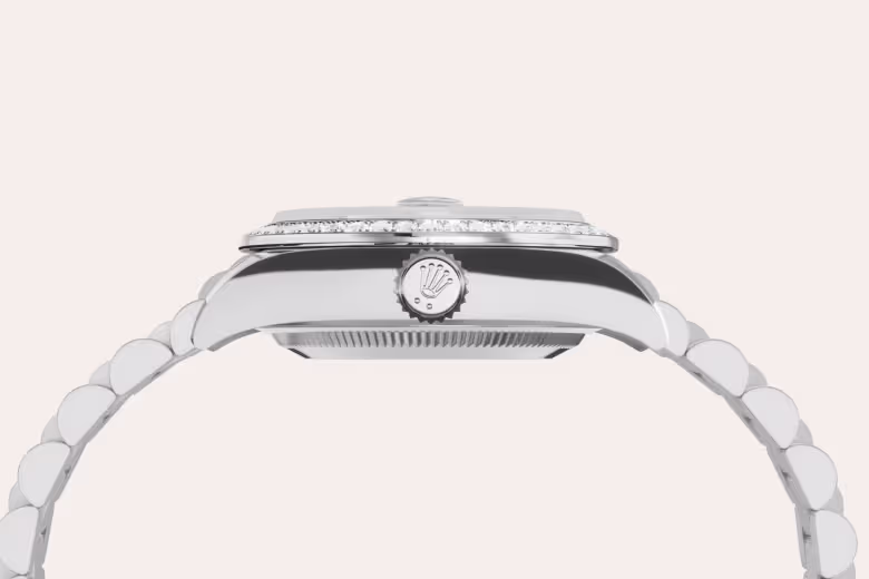 Rolex Lady-Datejust 18 ct white gold M279139RBR-0002 - Rolex Boutique Sentosa