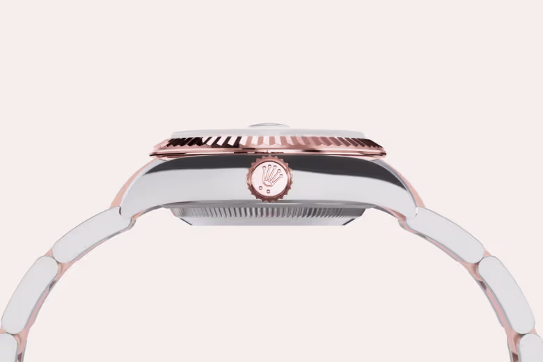 Rolex Lady-Datejust Everose Rolesor - combination of Oystersteel and Everose gold M279171-0028 - Rolex Boutique Sentosa