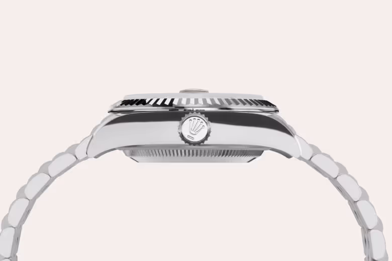 Rolex Lady-Datejust White Rolesor - combination of Oystersteel and white gold M279174-0021 - Rolex Boutique Sentosa