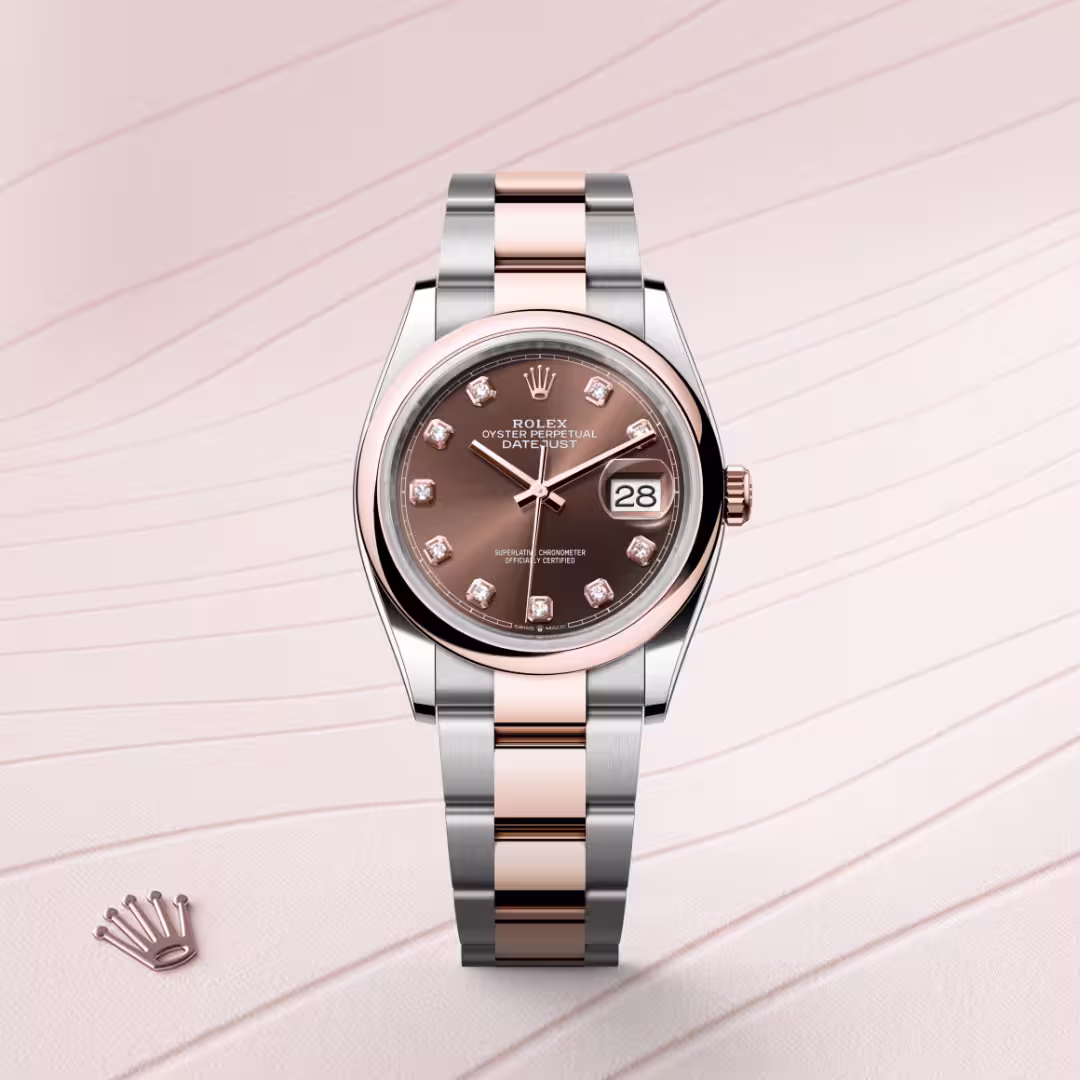Rolex Datejust Everose Rolesor - combination of Oystersteel and Everose gold M126201-0054 - Rolex Boutique Sentosa