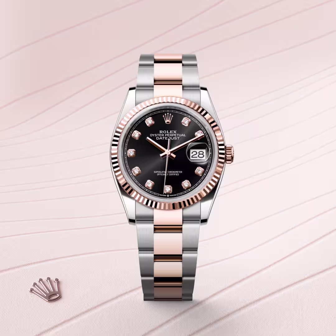 Rolex Datejust Everose Rolesor - combination of Oystersteel and Everose gold M126231-0020 - Rolex Boutique Sentosa