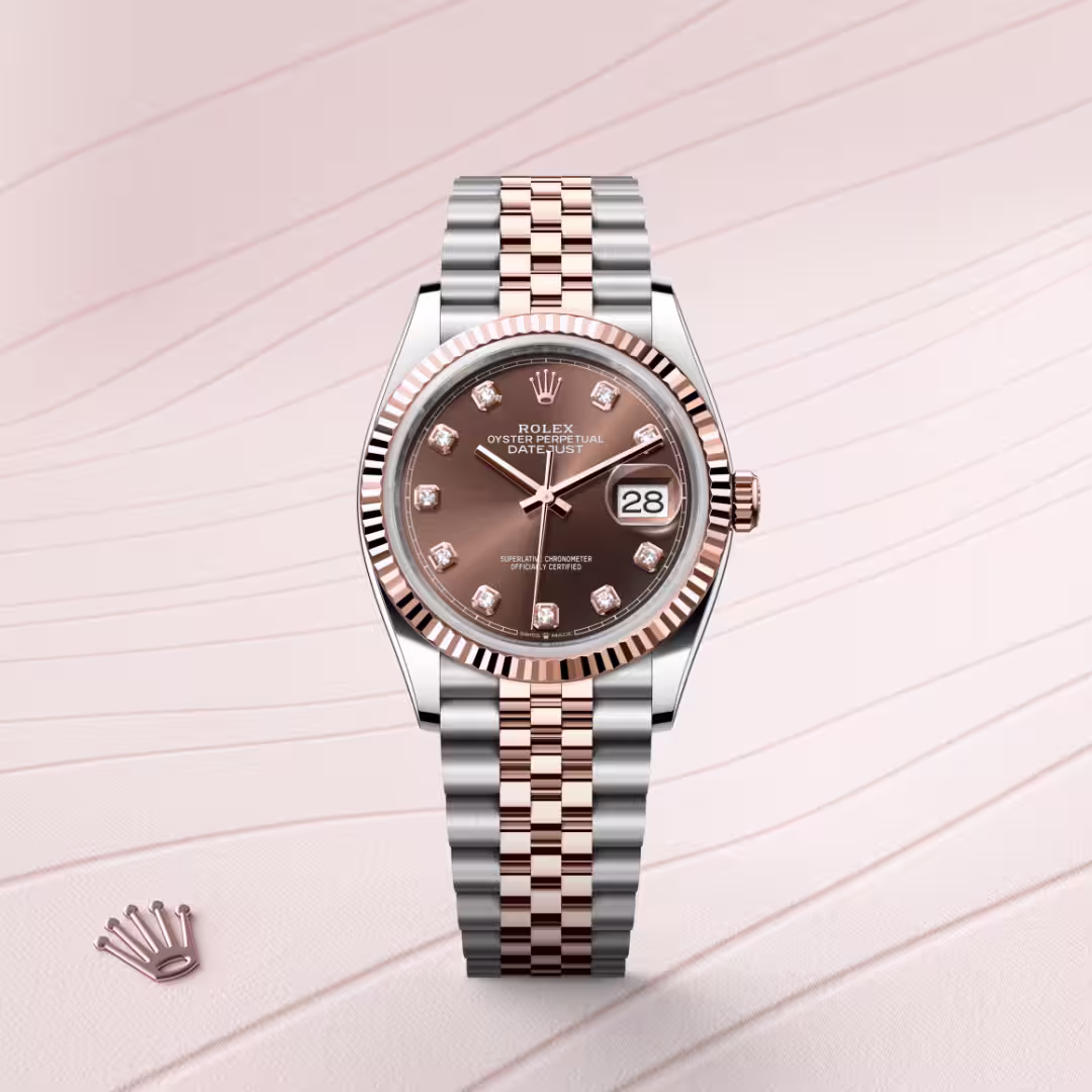 Rolex Datejust Everose Rolesor - combination of Oystersteel and Everose gold M126231-0053 - Rolex Boutique Sentosa