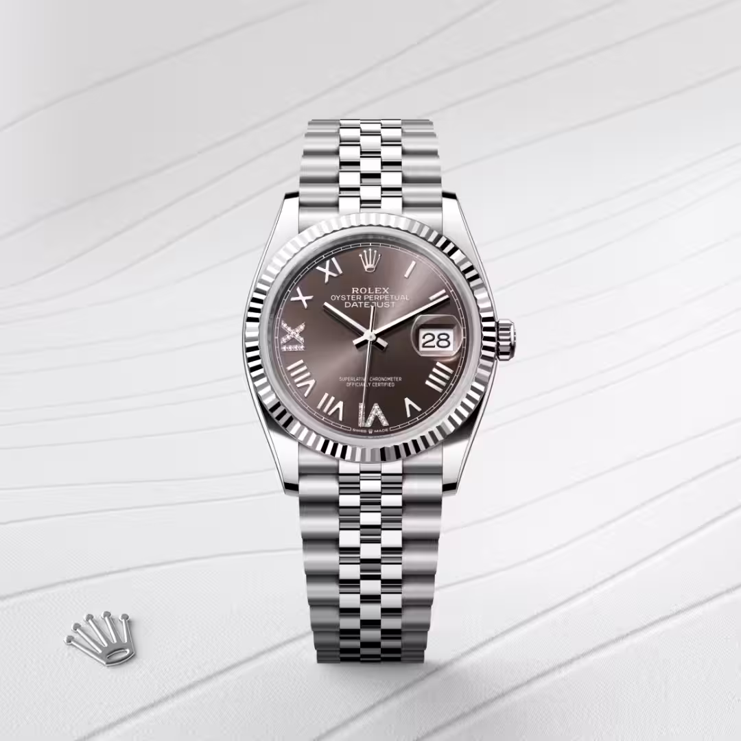 Rolex Datejust White Rolesor - combination of Oystersteel and white gold M126234-0071 - Rolex Boutique Sentosa