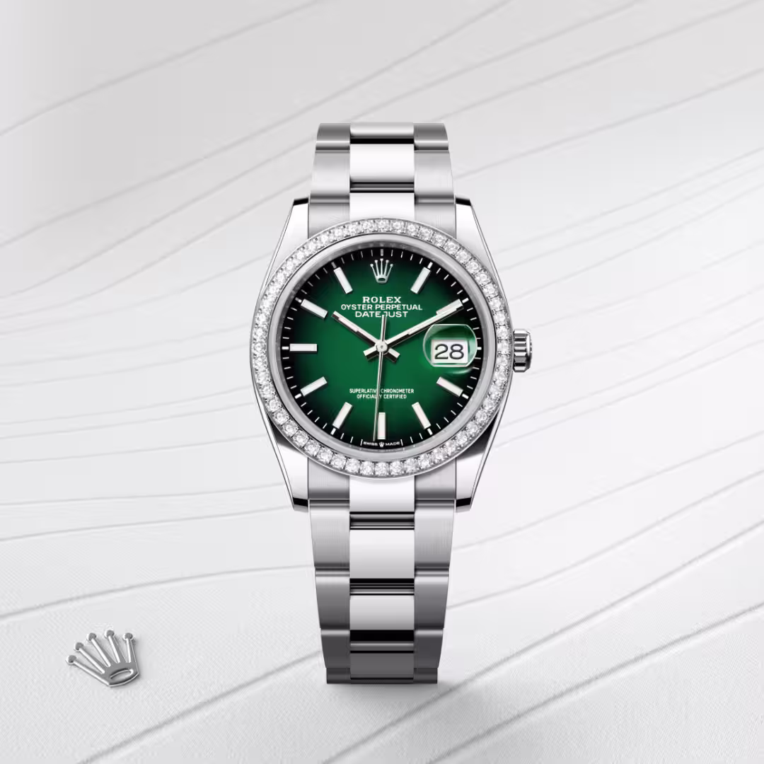 Rolex Datejust White Rolesor - combination of Oystersteel and white gold M126284RBR-0052 - Rolex Boutique Sentosa