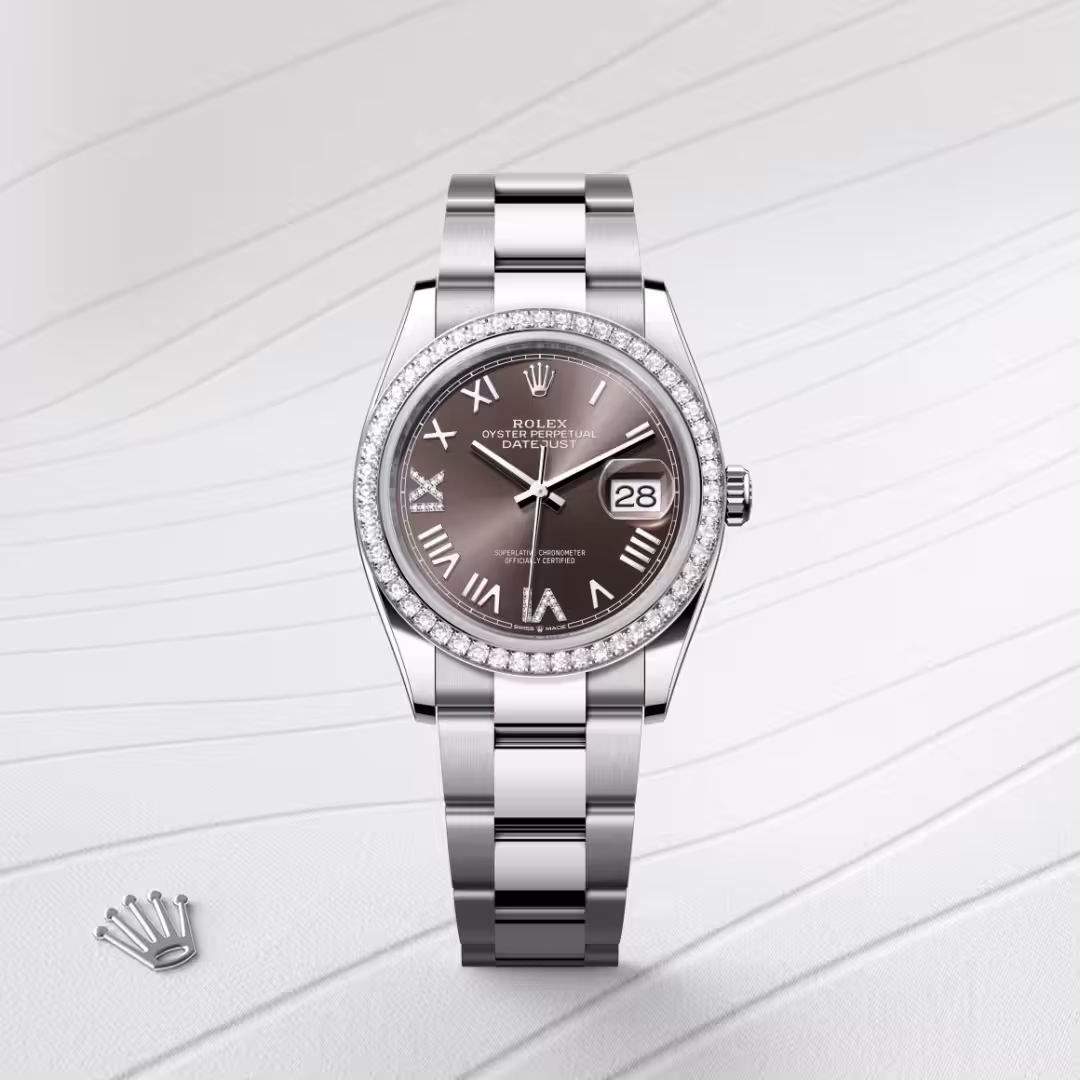 Rolex Datejust White Rolesor - combination of Oystersteel and white gold M126284RBR-0064 - Rolex Boutique Sentosa