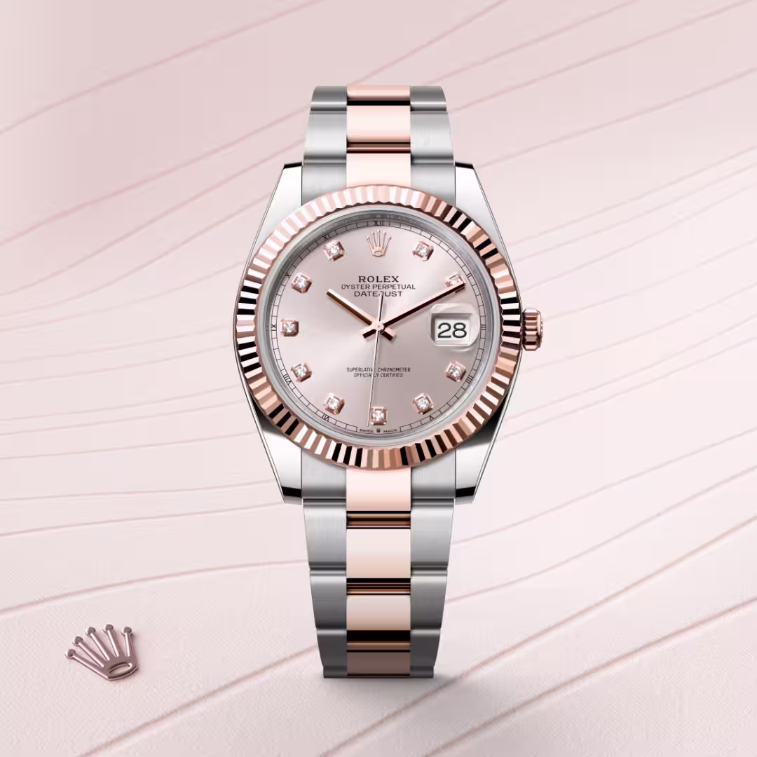 Rolex Datejust Everose Rolesor - combination of Oystersteel and Everose gold M126331-0007 - Rolex Boutique Sentosa