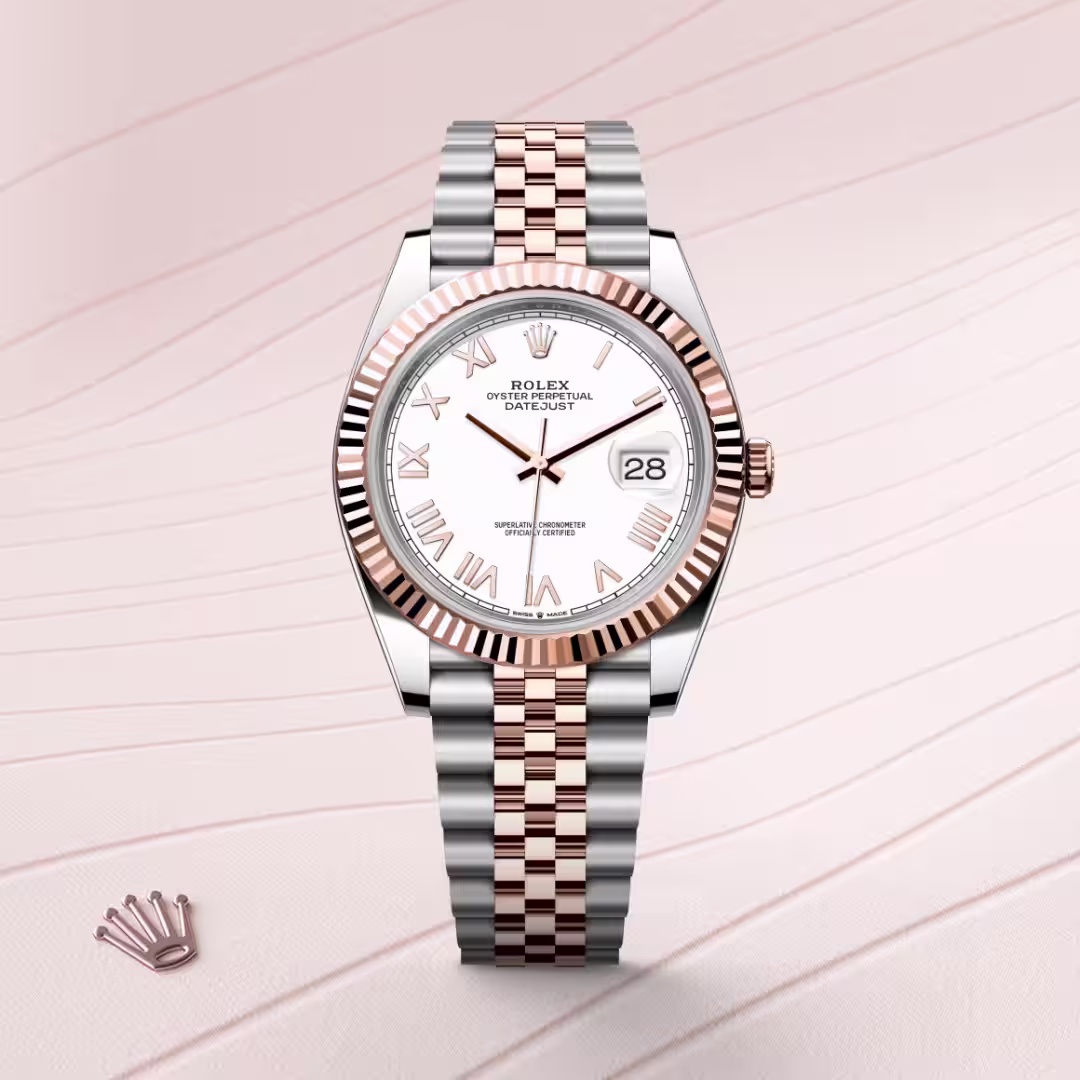 Rolex Datejust Everose Rolesor - combination of Oystersteel and Everose gold M126331-0026 - Rolex Boutique Sentosa