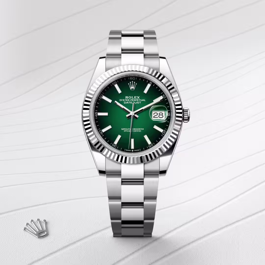 Rolex Datejust White Rolesor - combination of Oystersteel and white gold M126334-0033 - Rolex Boutique Sentosa