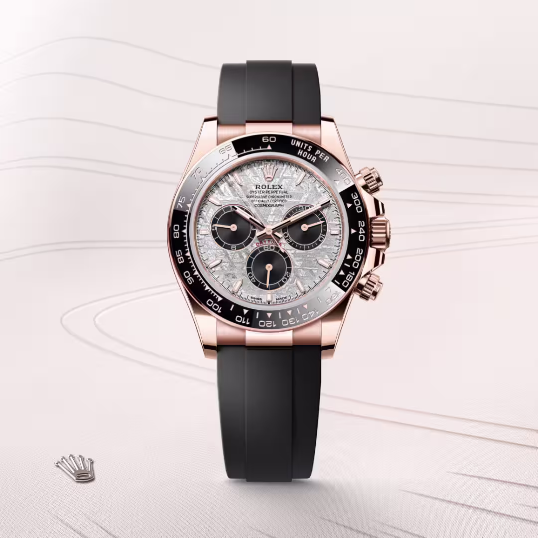 Rolex Cosmograph Daytona 18 ct Everose gold M126515LN-0008 - Rolex Boutique Sentosa