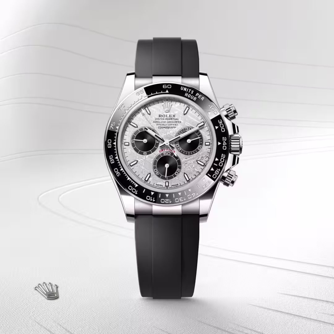 Rolex Cosmograph Daytona 18 ct white gold M126519LN-0007 - Rolex Boutique Sentosa