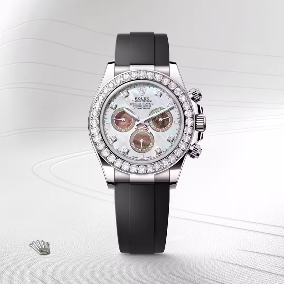 Rolex Cosmograph Daytona 18 ct white gold M126589RBR-0001 - Rolex Boutique Sentosa