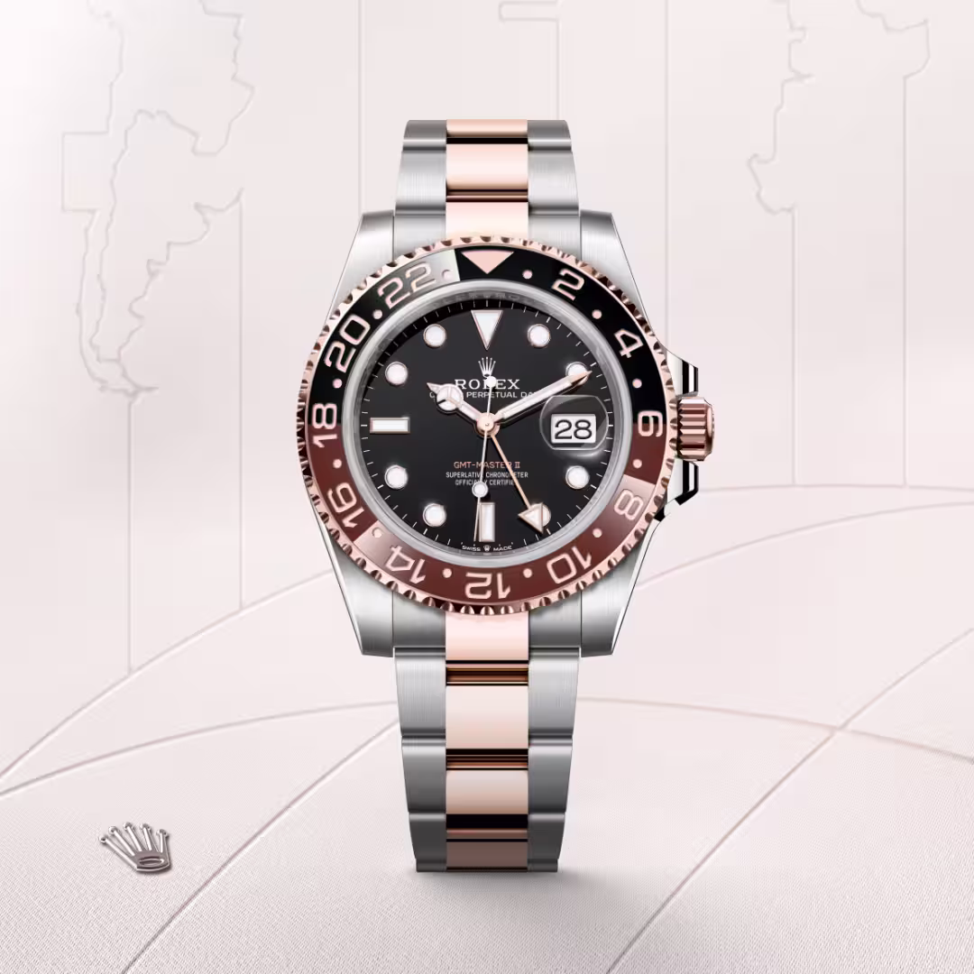 Rolex GMT-Master II Everose Rolesor - combination of Oystersteel and Everose gold M126711CHNR-0002 - Rolex Boutique Sentosa