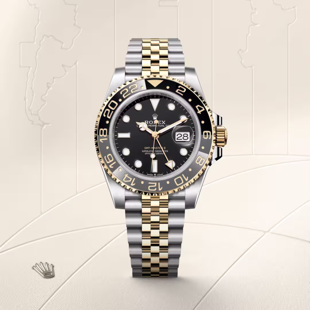 Rolex GMT-Master II Yellow Rolesor - combination of Oystersteel and yellow gold M126713GRNR-0001 - Rolex Boutique Sentosa