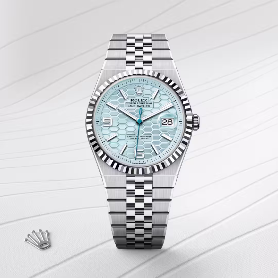Rolex Land-Dweller Platinum M127336-0001 - Rolex Boutique Sentosa