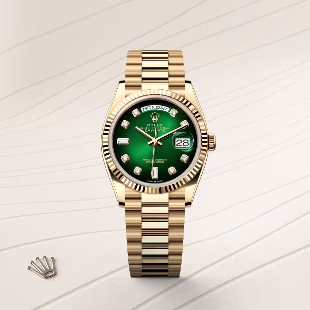 Rolex Day-Date 18 ct yellow gold M128238-0069 - Rolex Boutique Sentosa