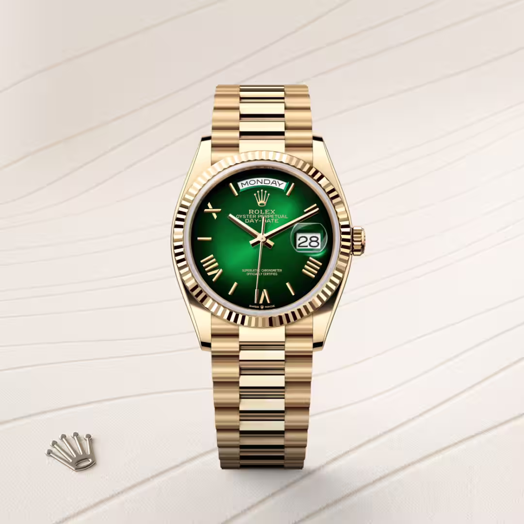 Rolex Day-Date 18 ct yellow gold M128238-0118 - Rolex Boutique Sentosa