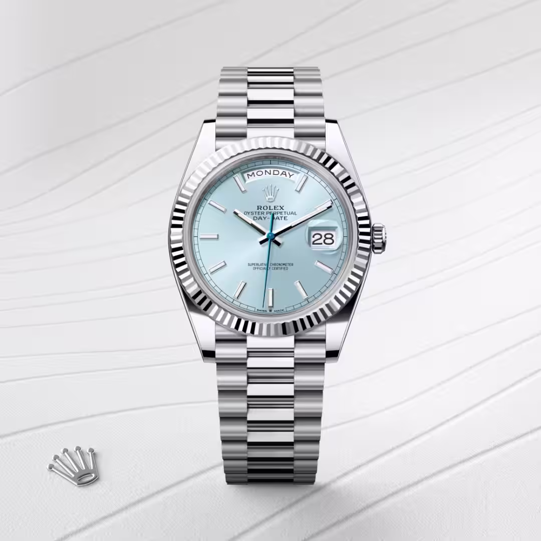 Rolex Day-Date Platinum M228236-0018 - Rolex Boutique Sentosa