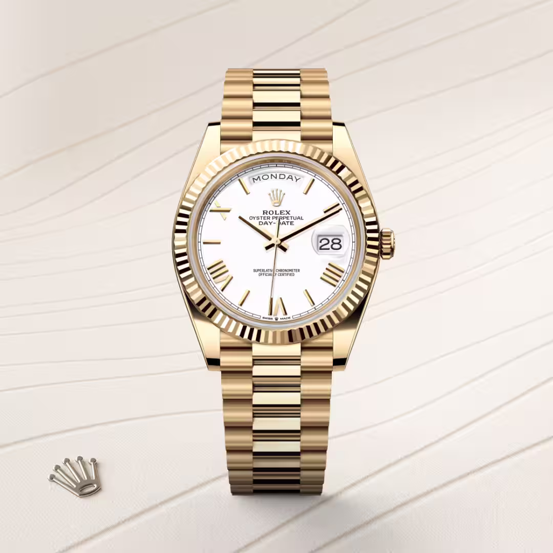 Rolex Day-Date 18 ct yellow gold M228238-0042 - Rolex Boutique Sentosa