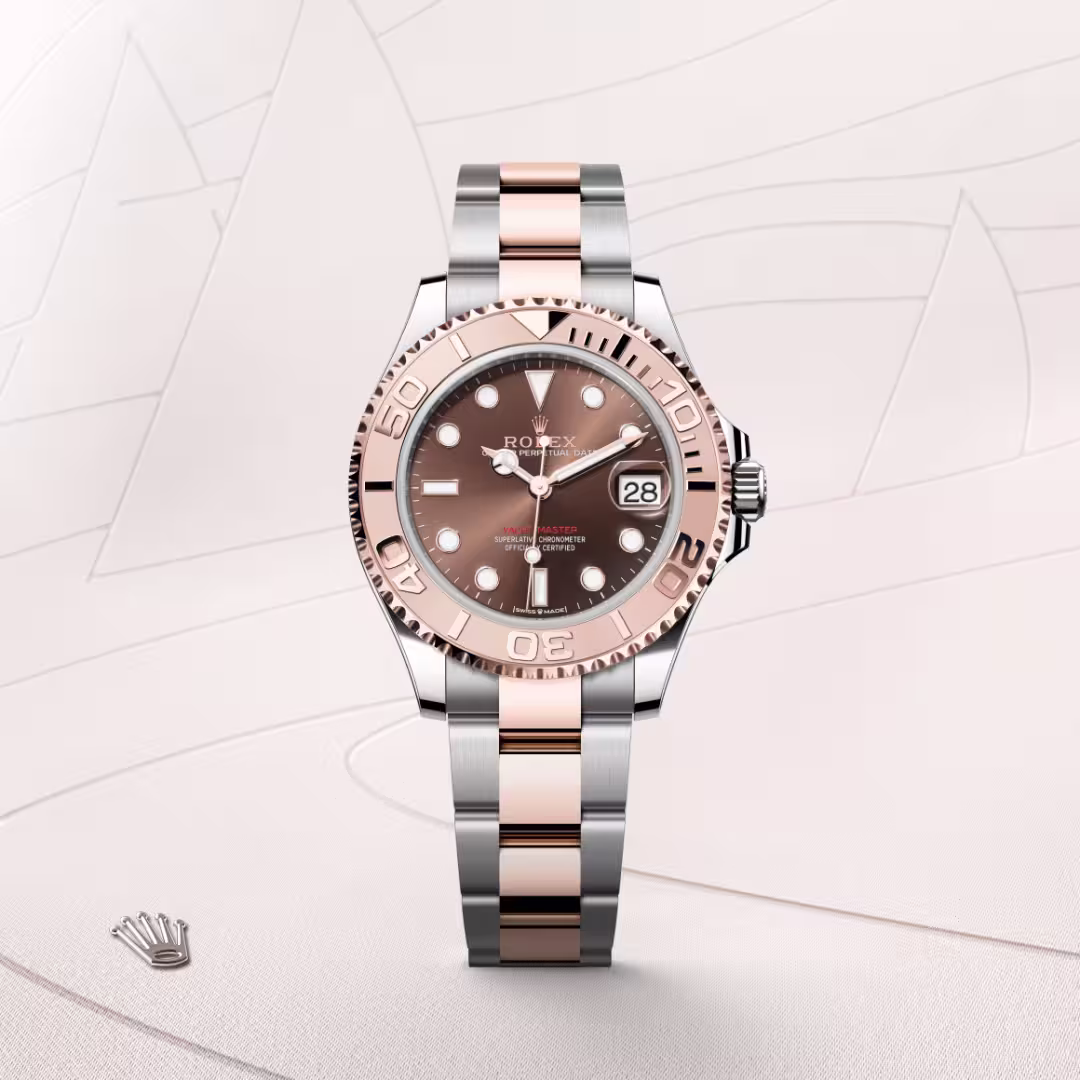 Rolex Yacht-Master Everose Rolesor - combination of Oystersteel and Everose gold M268621-0003 - Rolex Boutique Sentosa