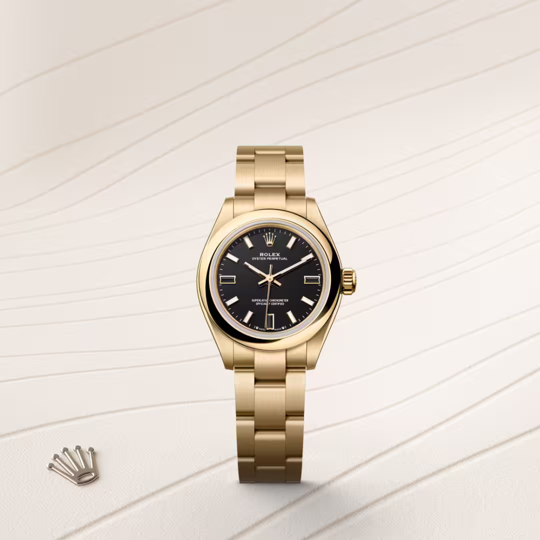 Rolex Oyster Perpetual 18 ct yellow gold M276208-0001 - Rolex Boutique Sentosa