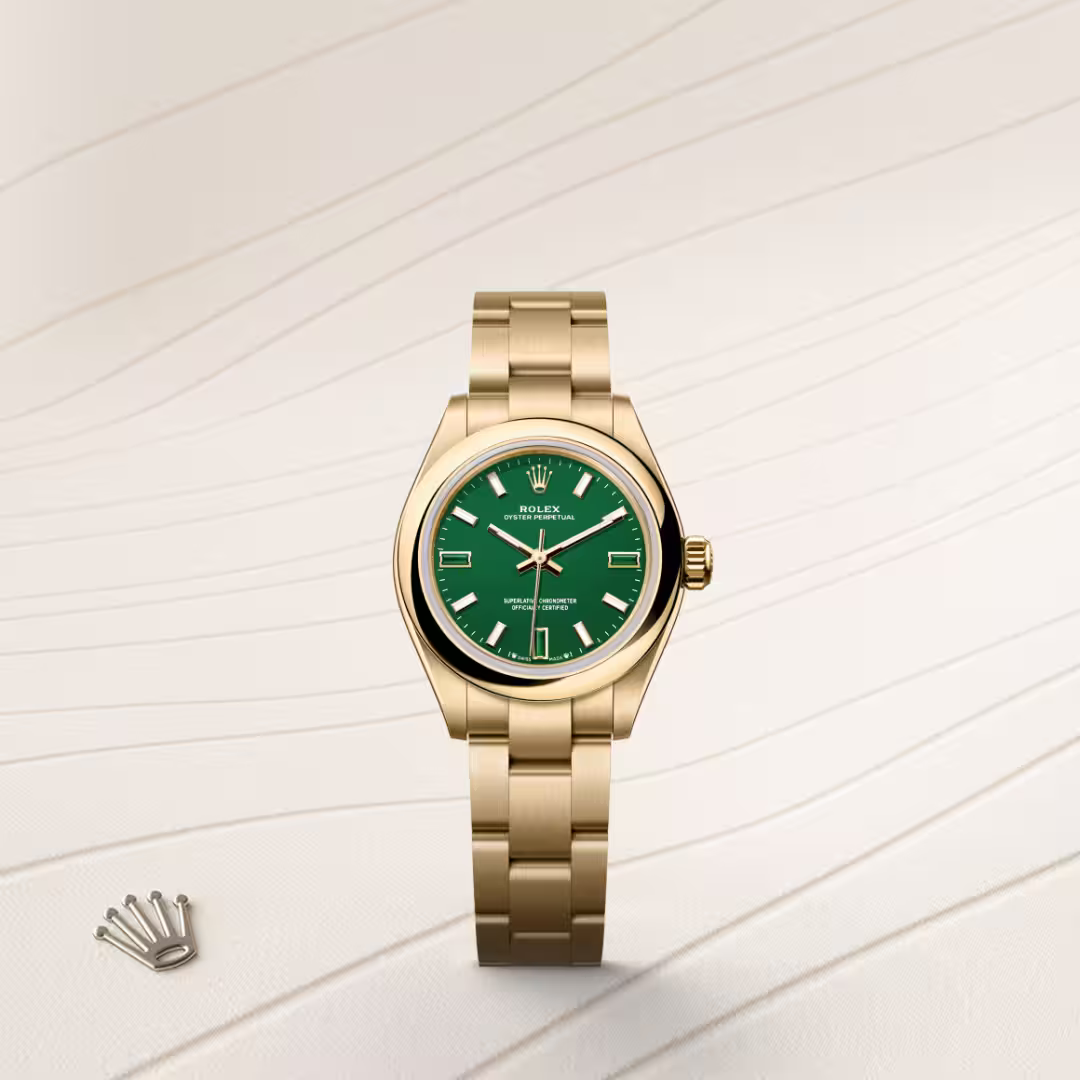 Rolex Oyster Perpetual 18 ct yellow gold M276208-0002 - Rolex Boutique Sentosa