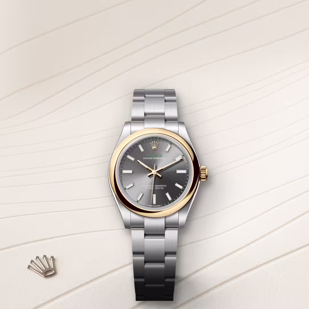 Rolex Oyster Perpetual Yellow Rolesor - combination of Oystersteel and yellow gold M277203-0001 - Rolex Boutique Sentosa