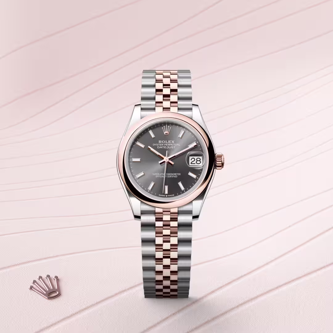 Rolex Datejust Everose Rolesor - combination of Oystersteel and Everose gold M278241-0018 - Rolex Boutique Sentosa