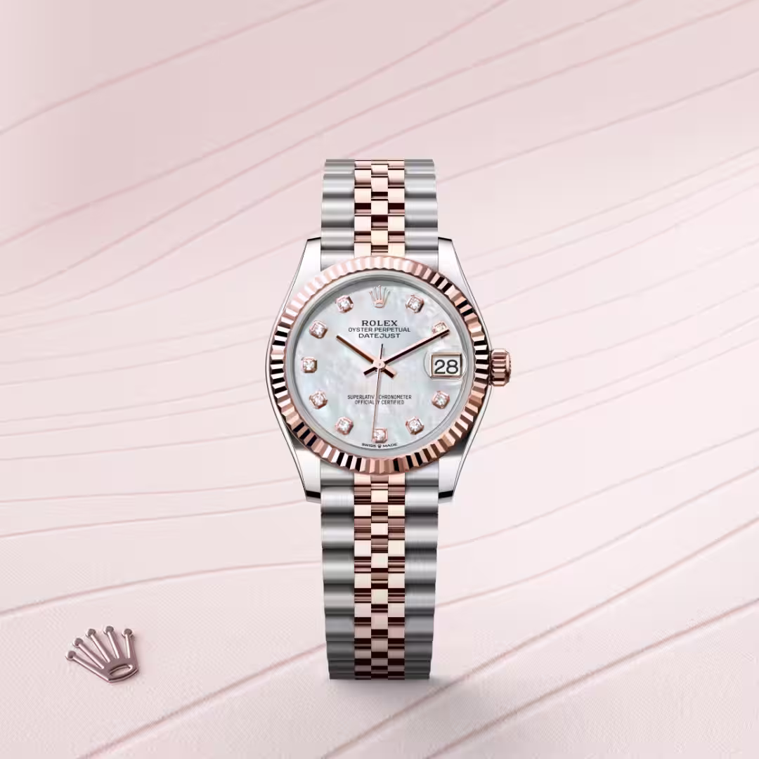 Rolex Datejust Everose Rolesor - combination of Oystersteel and Everose gold M278271-0026 - Rolex Boutique Sentosa