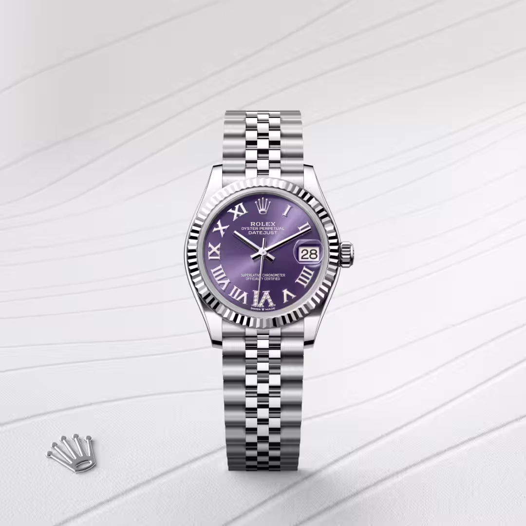 Rolex Datejust White Rolesor - combination of Oystersteel and white gold M278274-0026 - Rolex Boutique Sentosa